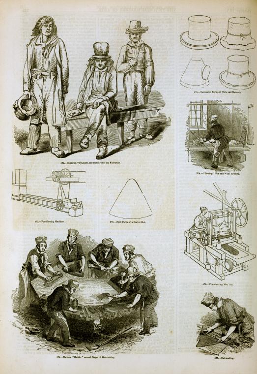 fur_industry-_hat-making_canadian_voyageurs-__1858-_