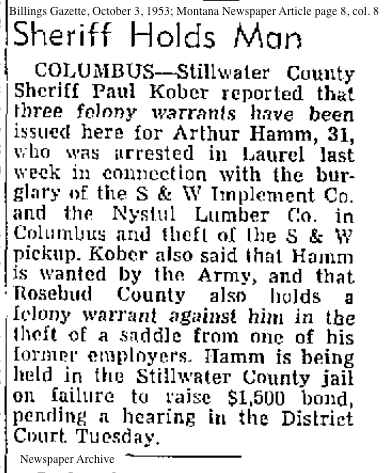 newspaper_hammart_arrested1953