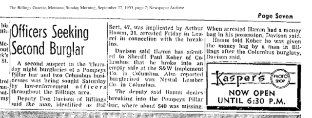 newspaper_hammart_arrested1953MT