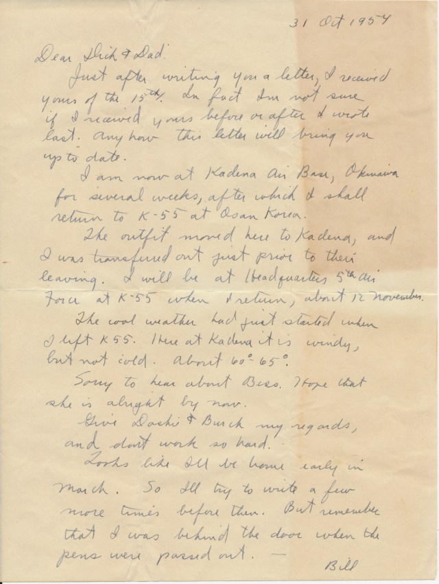 letter_shepardw_to_shepardwr_1954_10_31